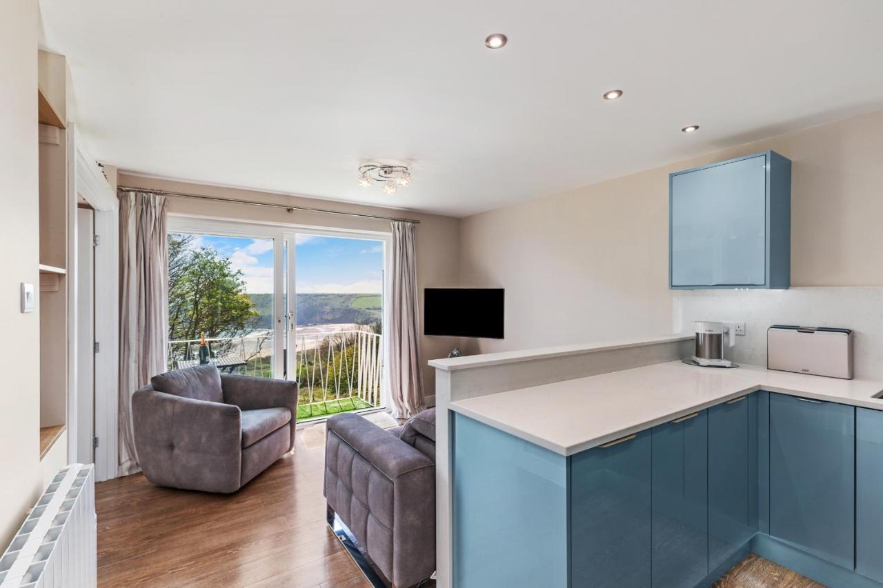 Ferienwohnung Salty Kisses - Sea Front Aparment Hodgeston Exterior foto